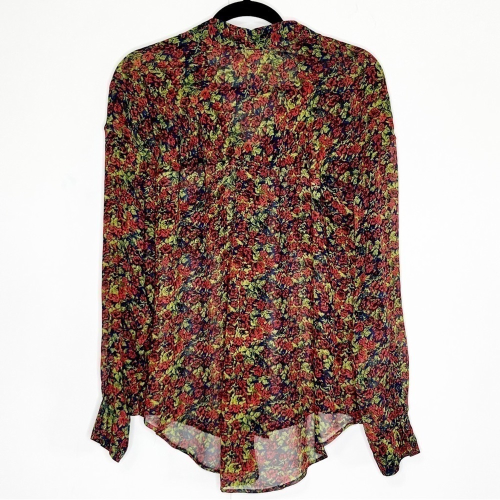 Free People Easy Rider Rose Top - Picture 3 of 5